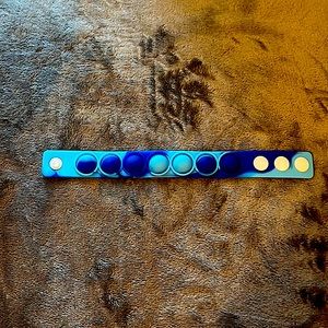 blue pop it bracelet